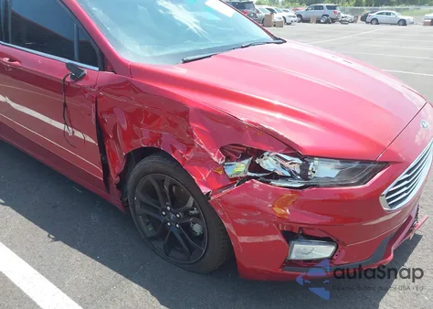 2020 Ford Fusion Se из США, поврежденный, VIN 3FA6P0HDXLR155033